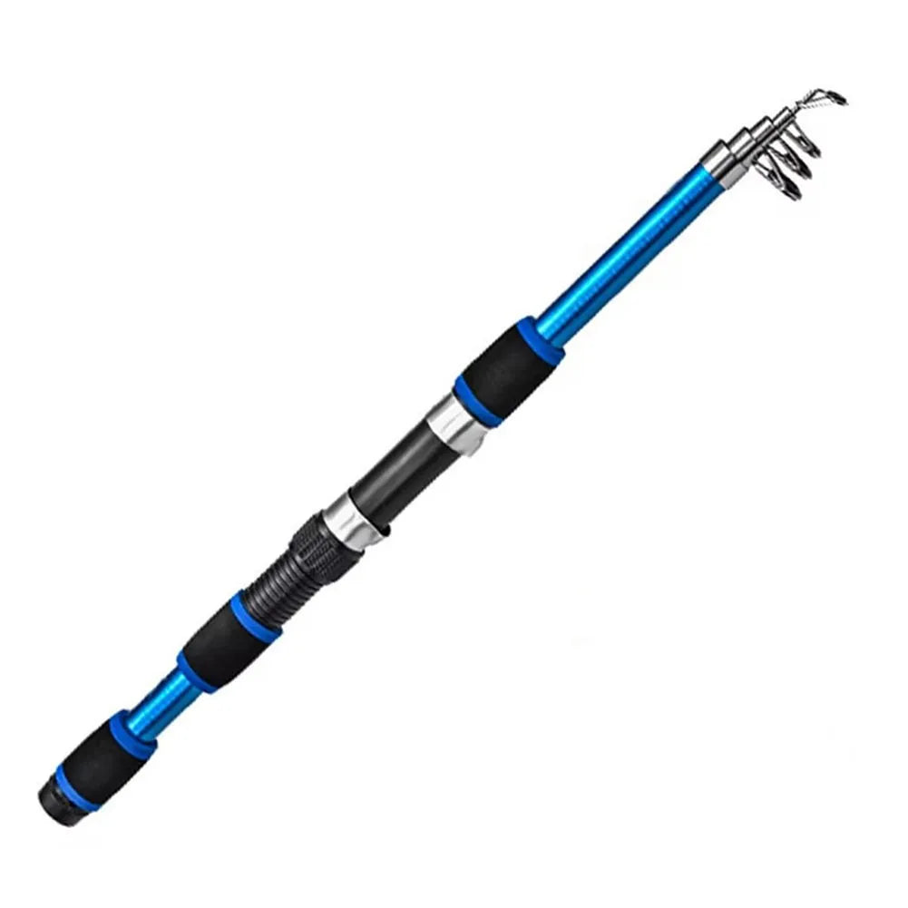 Fishing Pole Set Full Kits Telescopic Fishing Rod Reel For Combo Full Kit Rod Pole Spinn Reel Gear Set Carpfishing Accessories