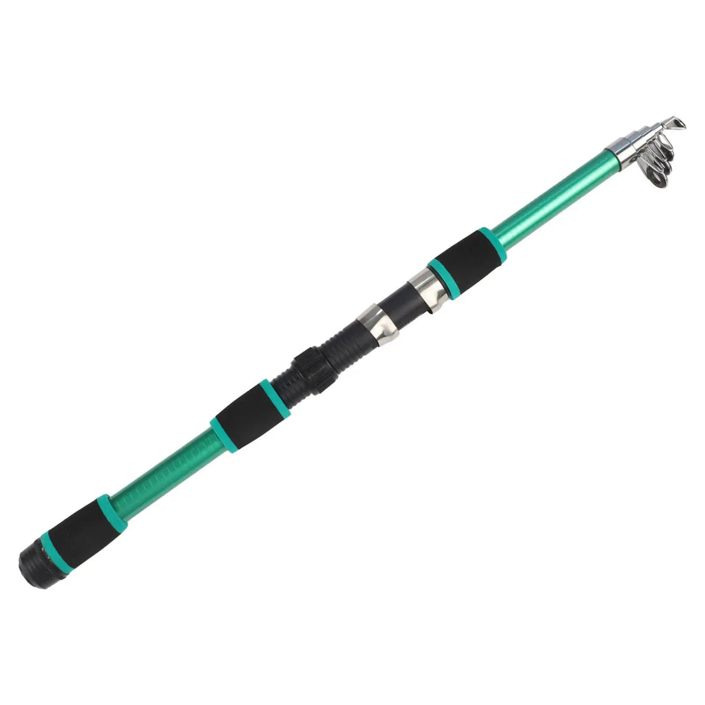 Fishing Pole Set Full Kits Telescopic Fishing Rod Reel For Combo Full Kit Rod Pole Spinn Reel Gear Set Carpfishing Accessories