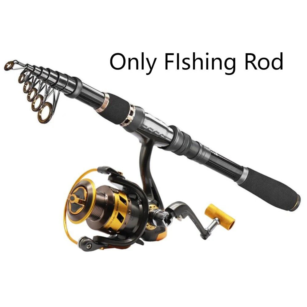 Carp Fishing Rod 1.8M 2.1M 2.4M 2.7M 3.0M 3.3M Carbon Fiber Telescopic Spinning Hard Fishing Pole