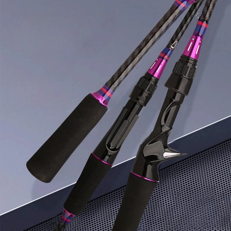 Lure Rod Fishing Straight Handled Rifle Handle Luya Long-range Shot Culter Carbon Remote Investment Outdoor Fishing for Big Fish