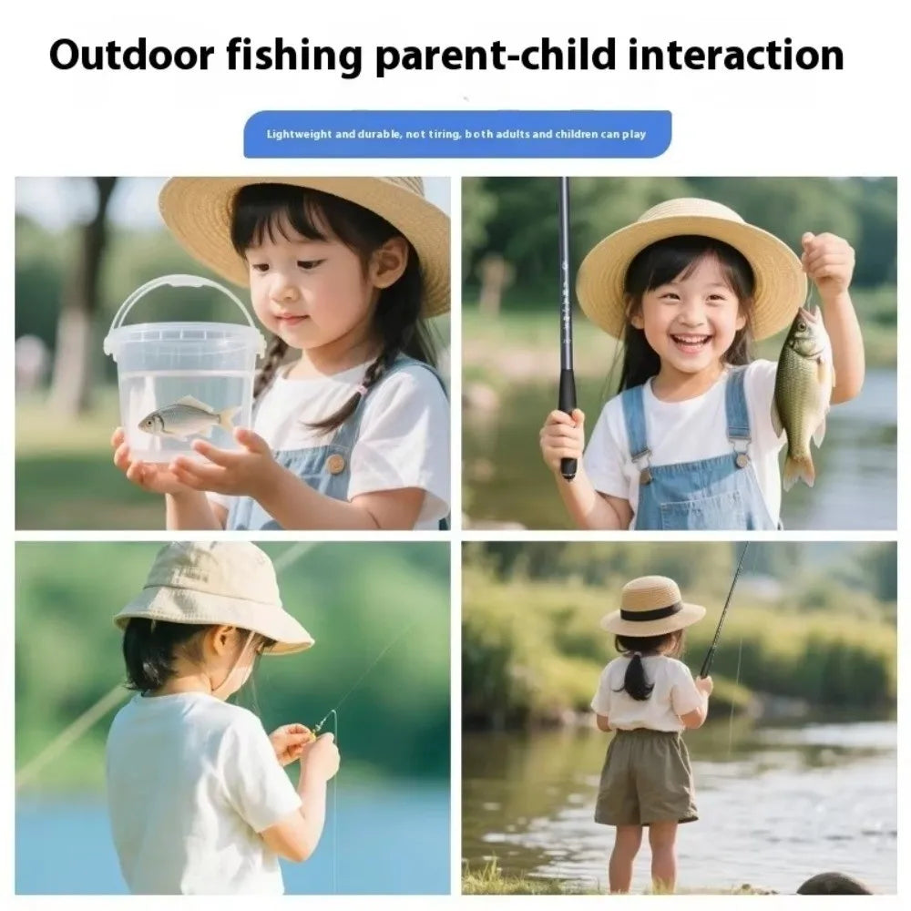 Rod Set Ultra Light Fishing Rod Short Section Hand-Held Ultra Light Rod Stream Rod Ultra-Fine Ultra-Fine Rod Stream Fishing