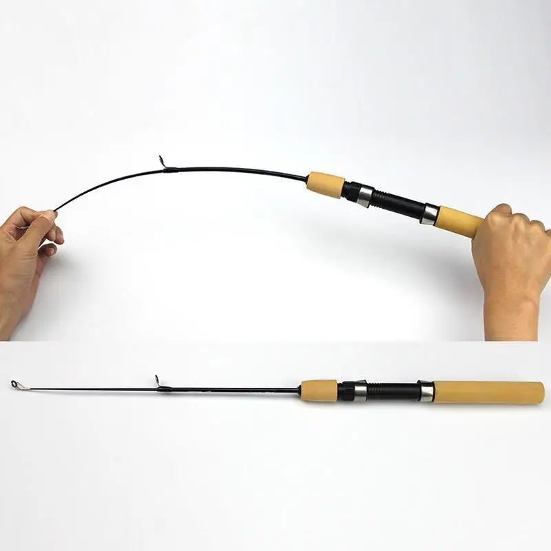 New Ultralight Winter Ice Fishing Rod Portable Winter Ice Fishing Rod Spinning Casting Ice Winter Fishing Pole Tackle