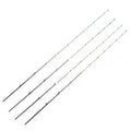 2024 Retractable Half-titanium Fishing Rod Tip 45cm/55cm Winter Carbon Fiber Portable Spinning fiberglass Fishing Pole