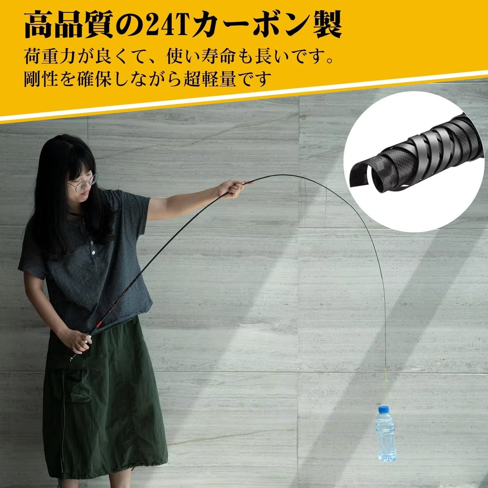 Ultralight Carbon Fishing Rods 1.8M-7.2M Portable Telescopic Travel Mini Stream Feeder Pole Hard Pesca Carp Freshwater
