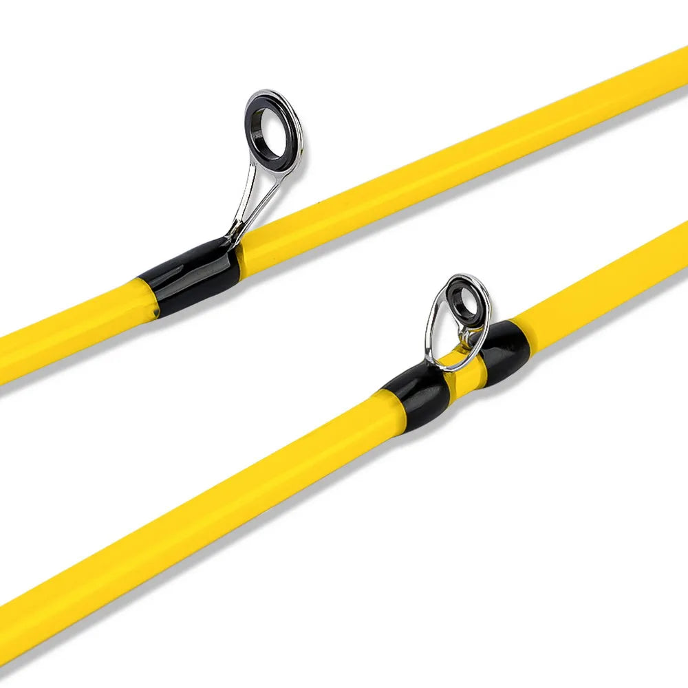 5 Sections Lure Fishing Rod 1.8m-2.1m Spinning/Casting Ultralight Weight Fishing Pole Glass Fiber Travel Rod Fishing Pesca