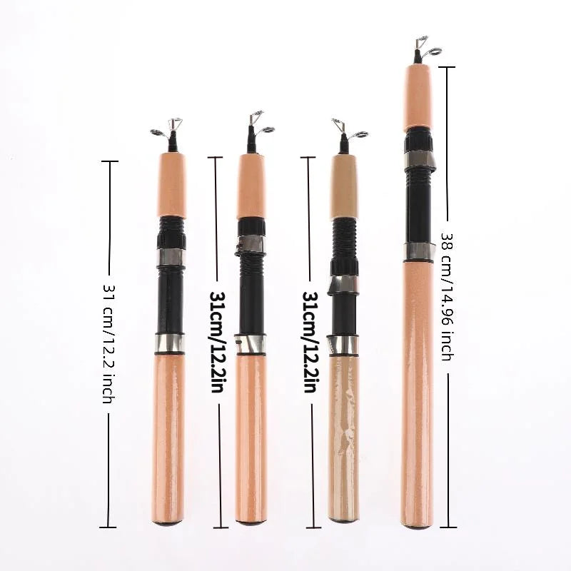 New Ultralight Winter Ice Fishing Rod Portable Winter Ice Fishing Rod Spinning Casting Ice Winter Fishing Pole Tackle