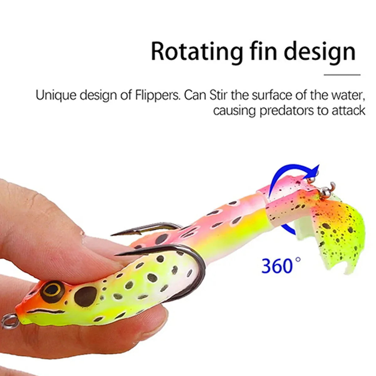 Telescopic Spinning Fishing Rod Reel Combo with Frog Lures Hard Baits Storage Bag Portable Beginner Outdoor Fishing Tackle Kit